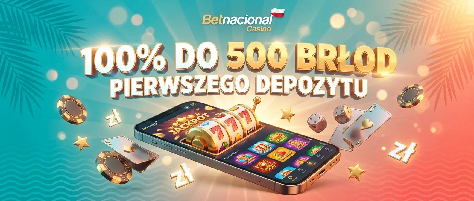 100% DO 500 BRLOD PIERWSZEGO DEPOZYTU
